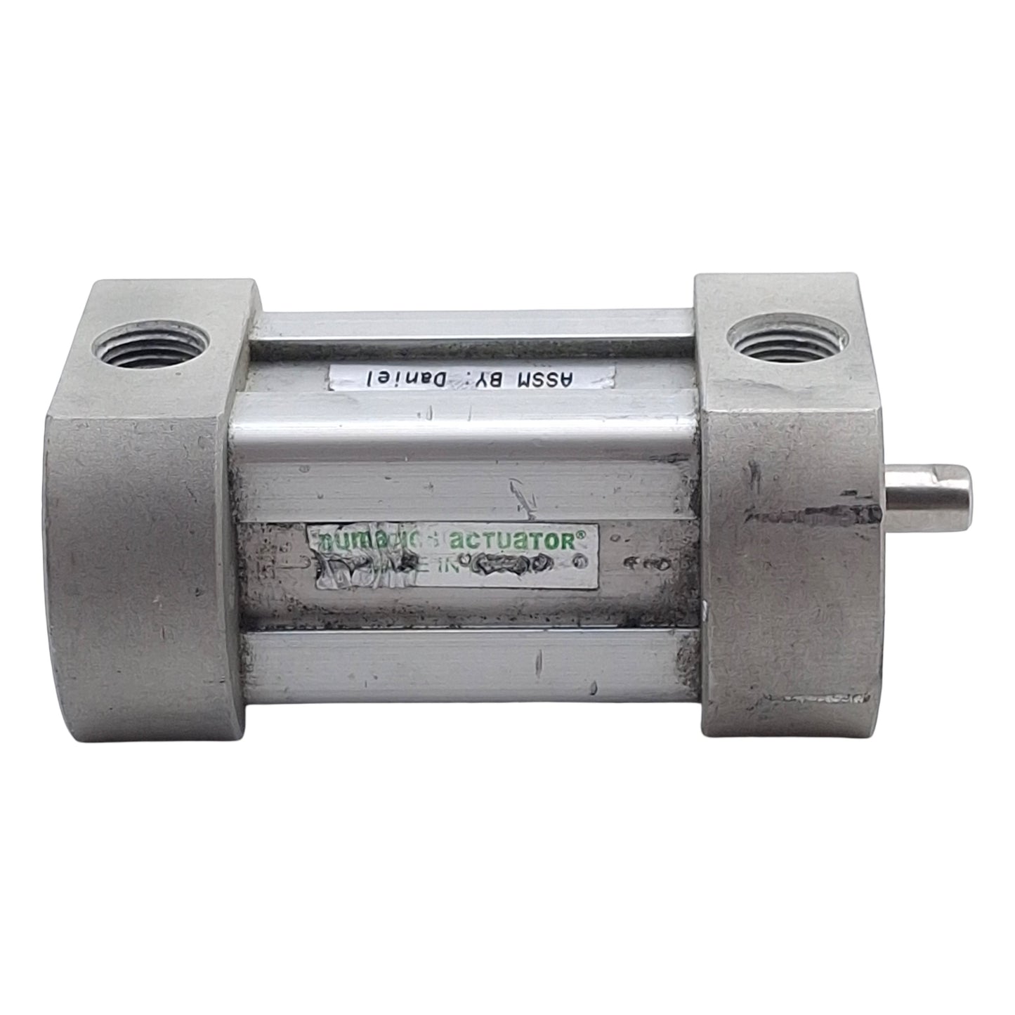 Used Numatics F1CC-01A3B-AAA4 Pneumatic Cylinder, ø1/2in Bore, 1in Stroke, 1/8in NPT