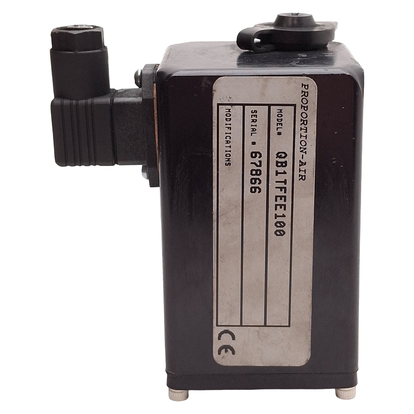 Used Proportion Air QB1TFEE100 Electro-Pneumatic Regulator, 100psig 0-10VDC 1/8in NPT