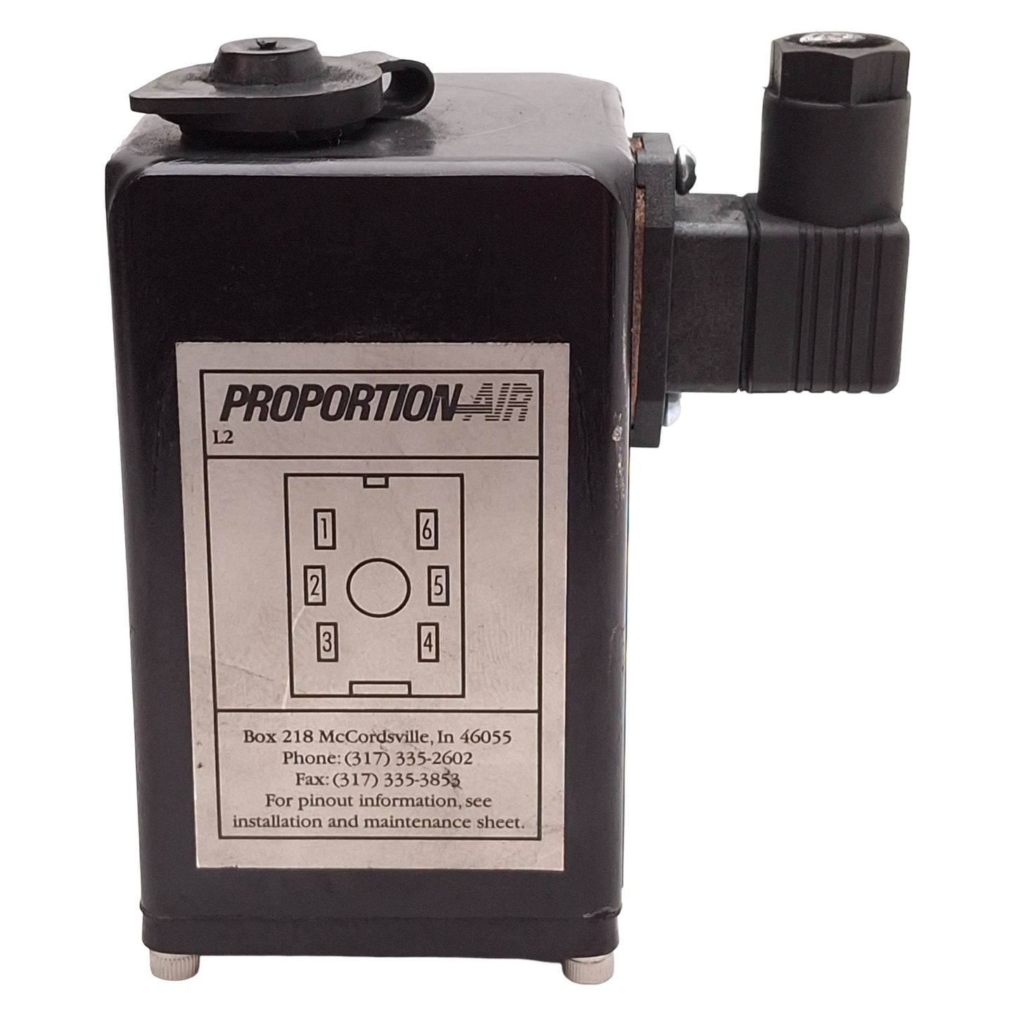 Used Proportion Air QB1TFEE100 Electro-Pneumatic Regulator, 100psig 0-10VDC 1/8in NPT
