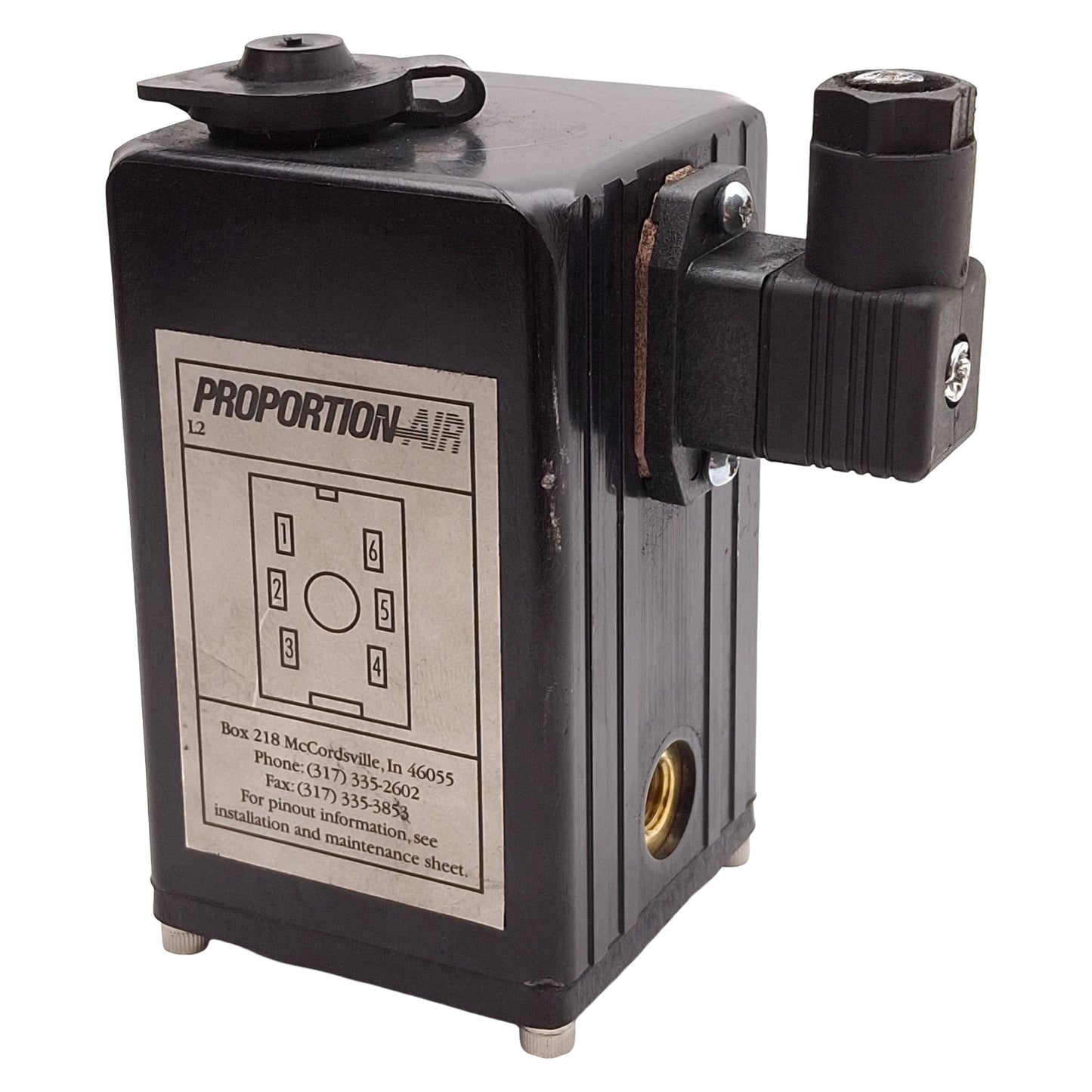 Used Proportion Air QB1TFEE100 Electro-Pneumatic Regulator, 100psig 0-10VDC 1/8in NPT