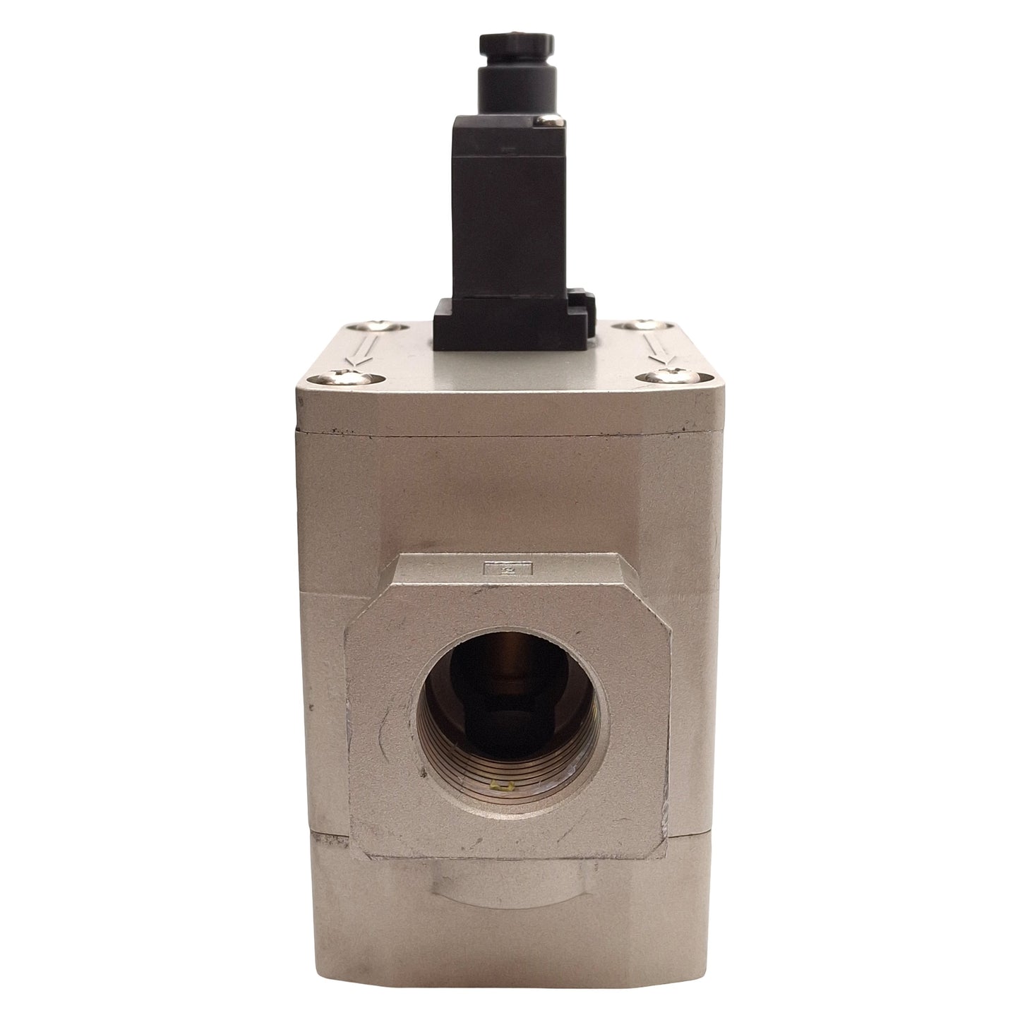 Used SMC NAV5000-N10-Z Pneumatic Soft Start Valve, 0.2-1.0MPa, 1in NPT, 24VDC Coil