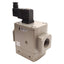 Used SMC NAV5000-N10-Z Pneumatic Soft Start Valve, 0.2-1.0MPa, 1in NPT, 24VDC Coil