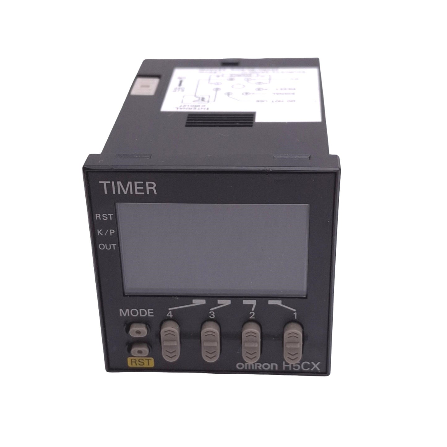 Used Omron H5CX-L8SD Timer, 0.001s-9999h, 8-Pin, NPN Out, 12-24VDC/24VAC In, 1/16 DIN