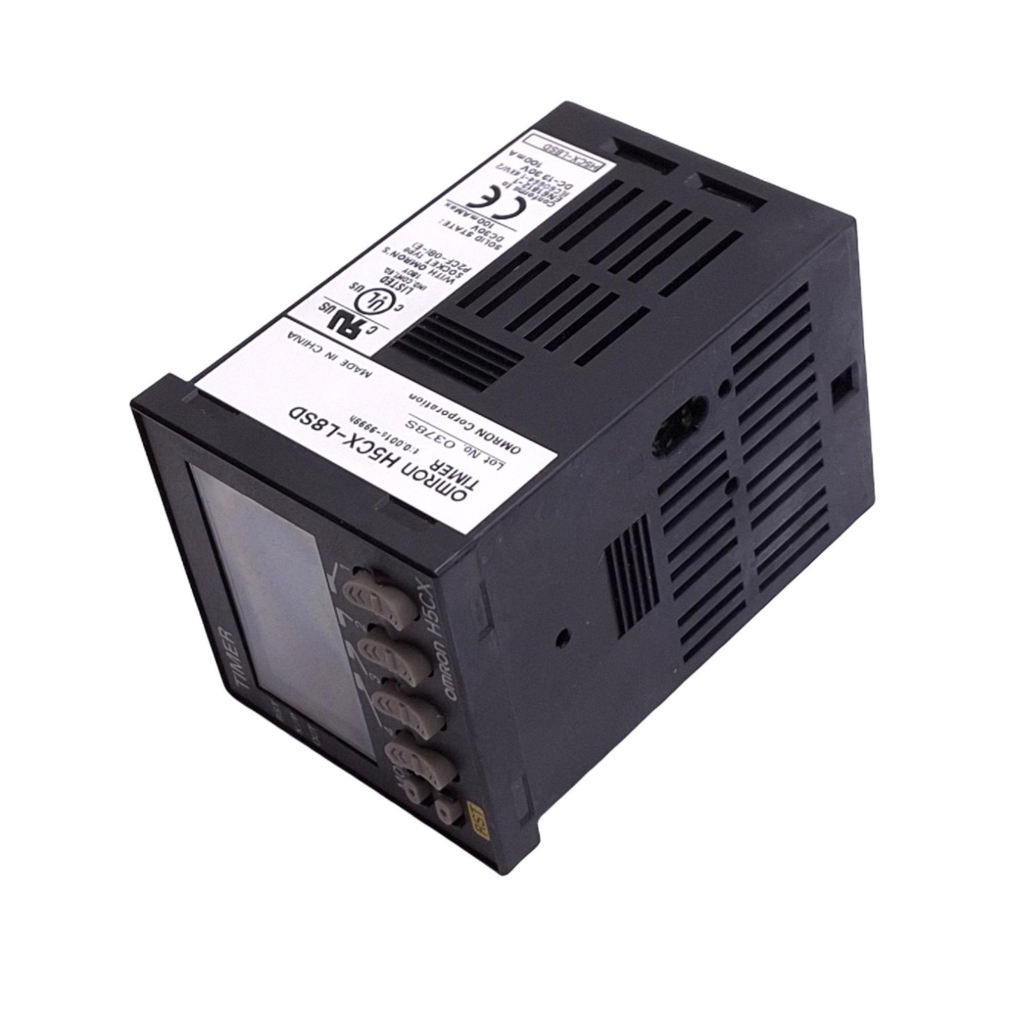Used Omron H5CX-L8SD Timer, 0.001s-9999h, 8-Pin, NPN Out, 12-24VDC/24VAC In, 1/16 DIN