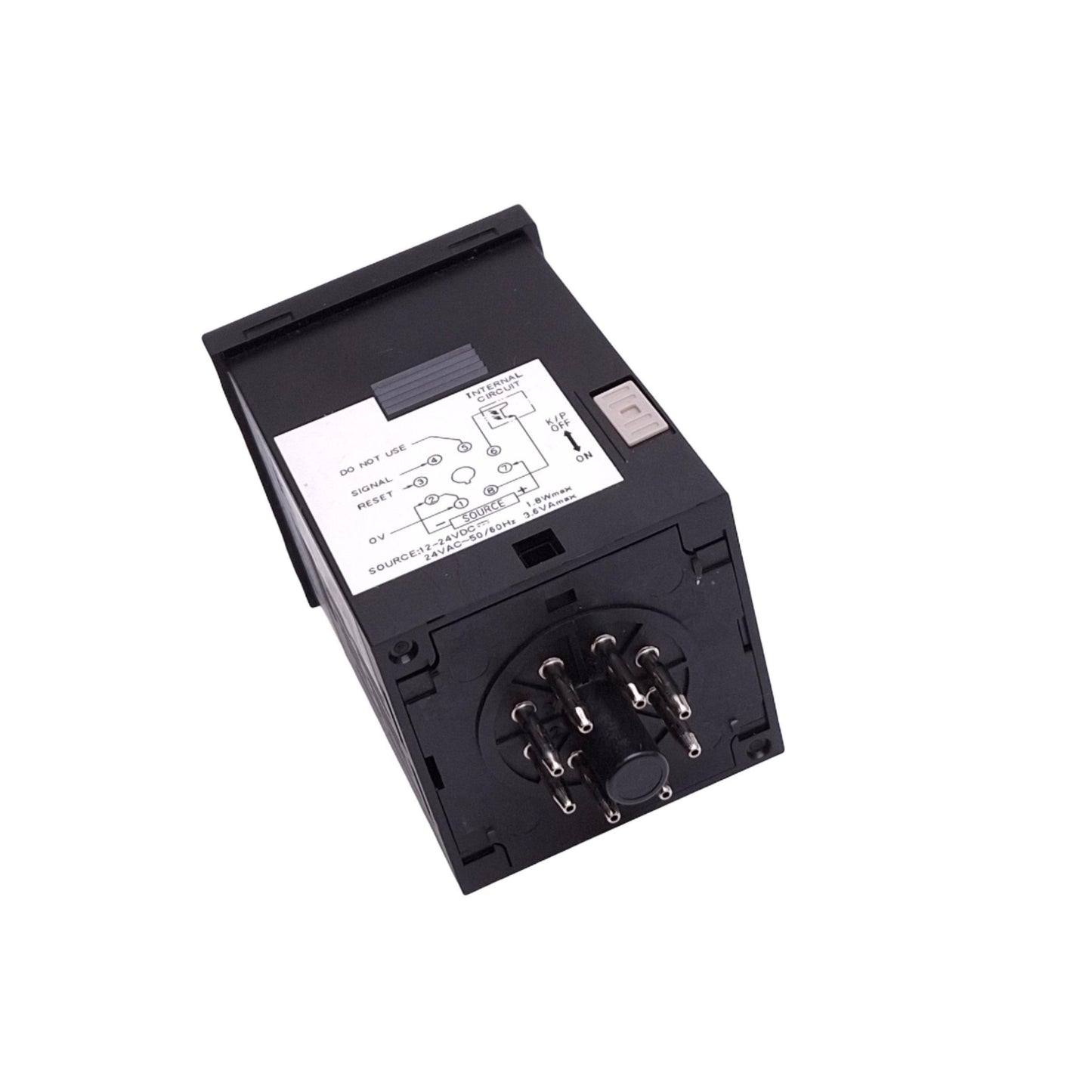 Used Omron H5CX-L8SD Timer, 0.001s-9999h, 8-Pin, NPN Out, 12-24VDC/24VAC In, 1/16 DIN