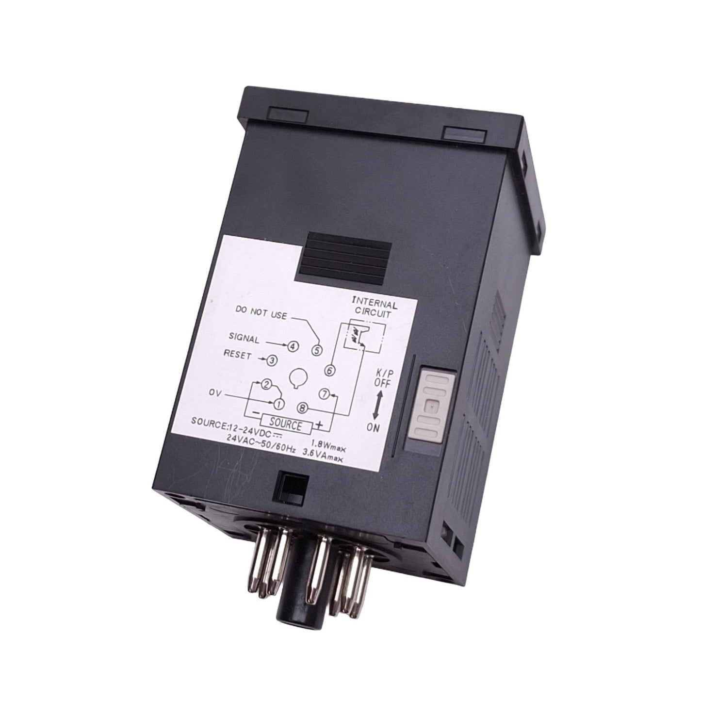 Used Omron H5CX-L8SD Timer, 0.001s-9999h, 8-Pin, NPN Out, 12-24VDC/24VAC In, 1/16 DIN