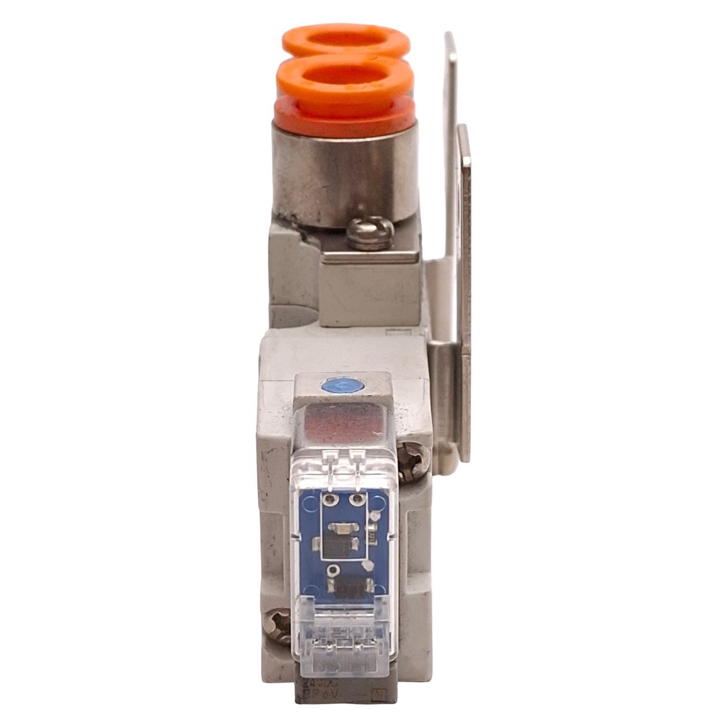 Used SMC SY7320-5LOZ-N11T-F2 Solenoid Valve, 3-Position Closed Center, 24VDC Coils
