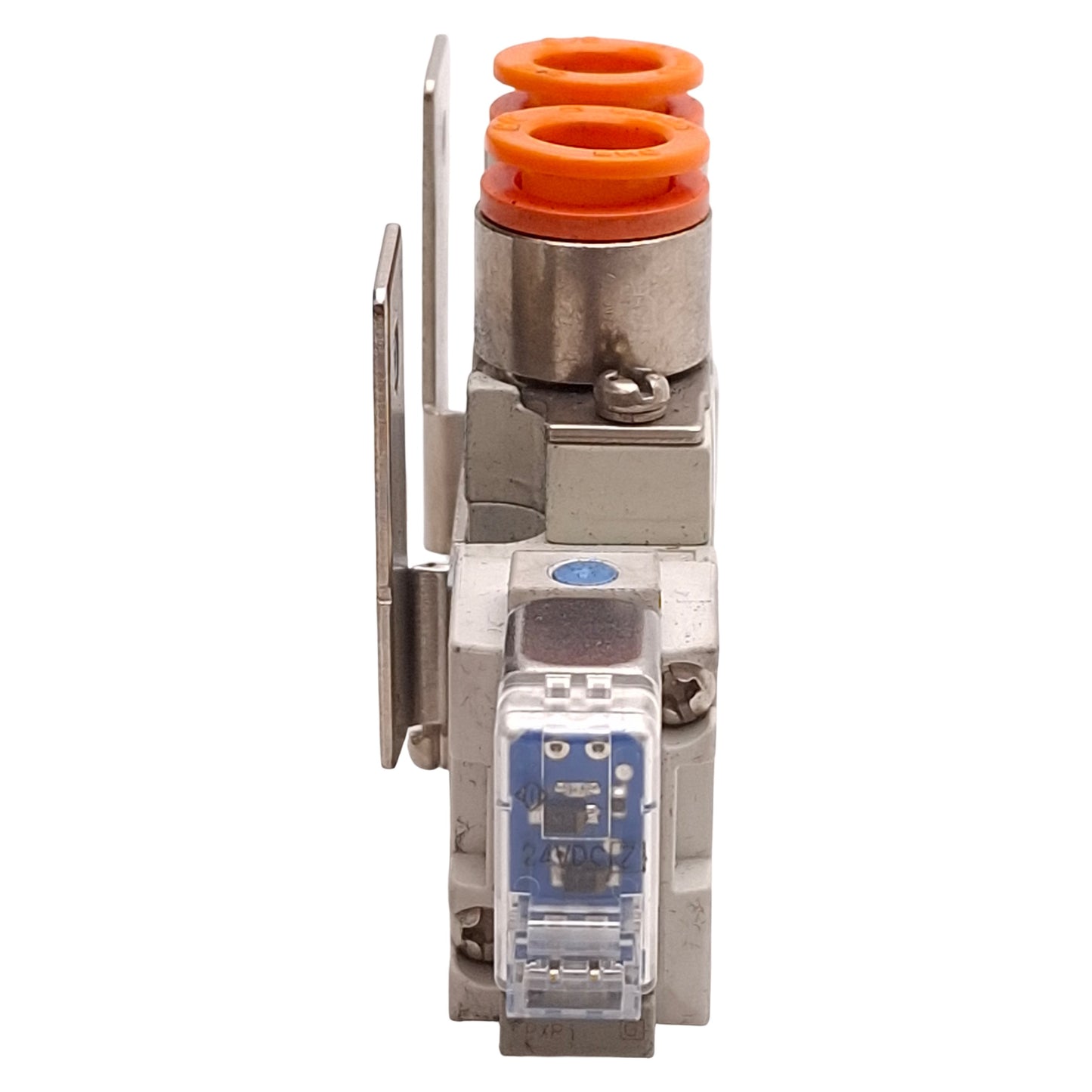 Used SMC SY7320-5LOZ-N11T-F2 Solenoid Valve, 3-Position Closed Center, 24VDC Coils