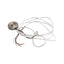 Used Interface L5M-2K Button Style Load Cell, ø7.9mm Target, mV/V Output, 2000lbf