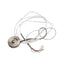 Used Interface L5M-2K Button Style Load Cell, ø7.9mm Target, mV/V Output, 2000lbf