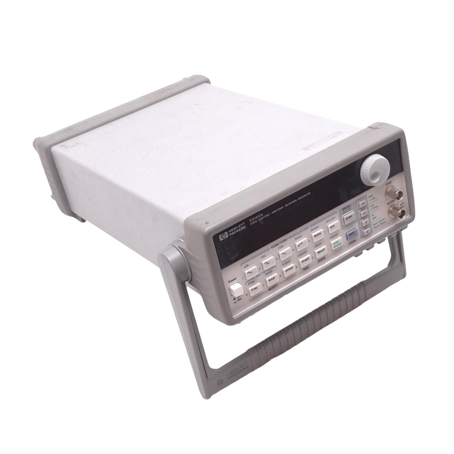 Used HP 33120A Function/Arbitrary Waveform Generator, 15MHz, 12-bit 40MSa/s, 120VAC