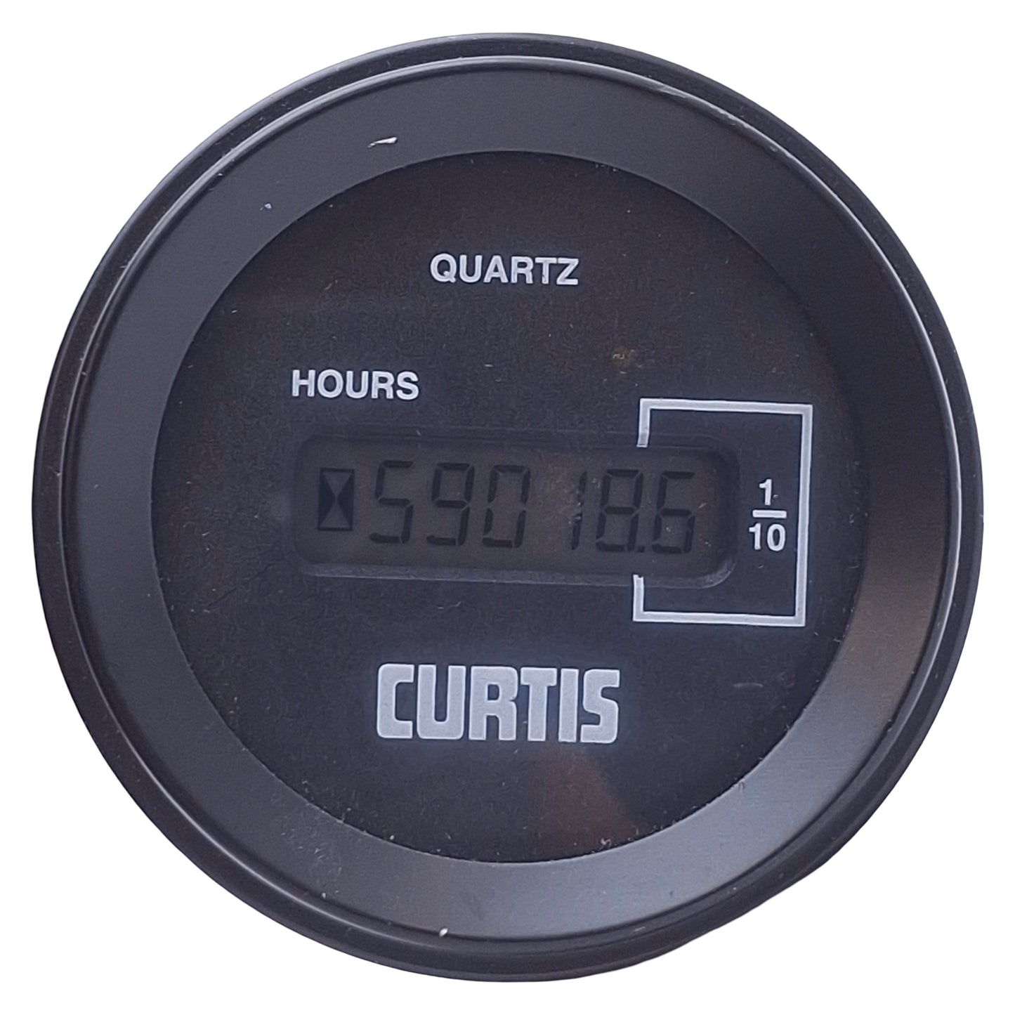 Used Curtis 700QN001O1248D2060A Solid State Hour Meter 12-48VDC/20-60VAC, 5mm Display