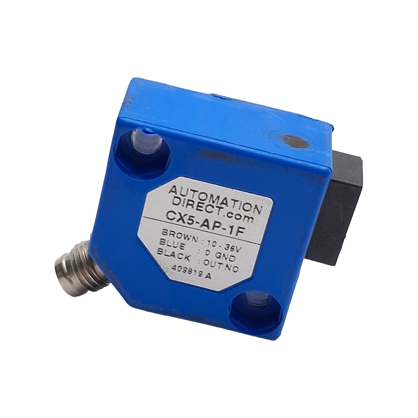 Used Automation Direct CX5-AP-1F Photoelectric Sensor, 15-150mm Range, 10-36VDC, PNP