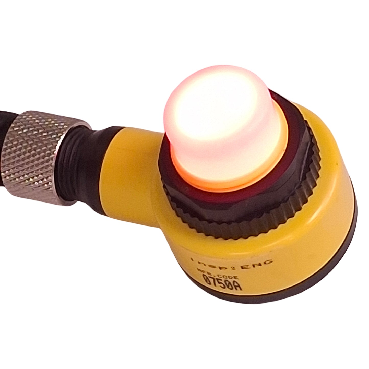 Used Banner T18BRYPQ LED Pilot Light Indicator Blue/Red/Yellow,10-30VDC, M12 4-Pin