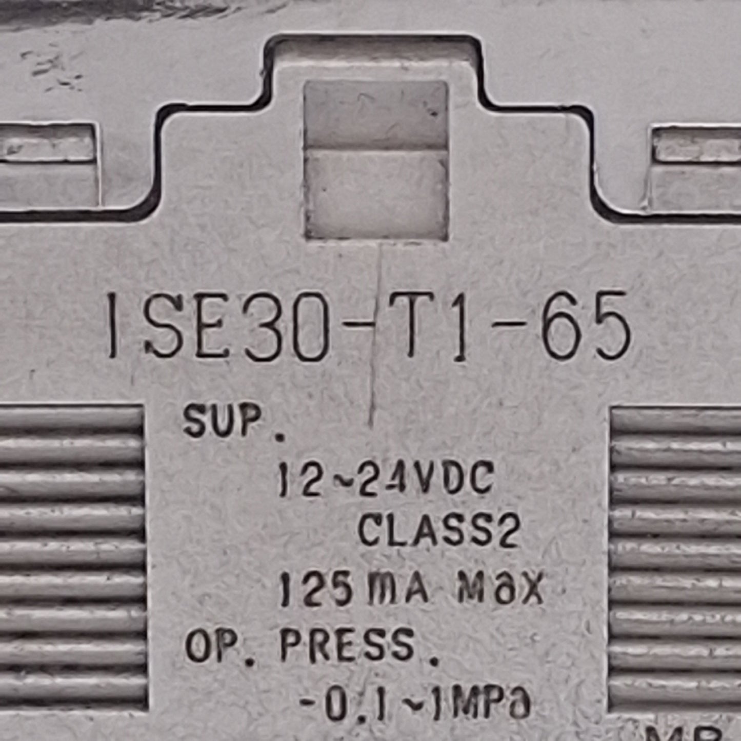 Used SMC ISE30-T1-65 Digital Pressure Switch 12-24VDC, 125mA, -0.1 to 1MPa, 1/8 NPT