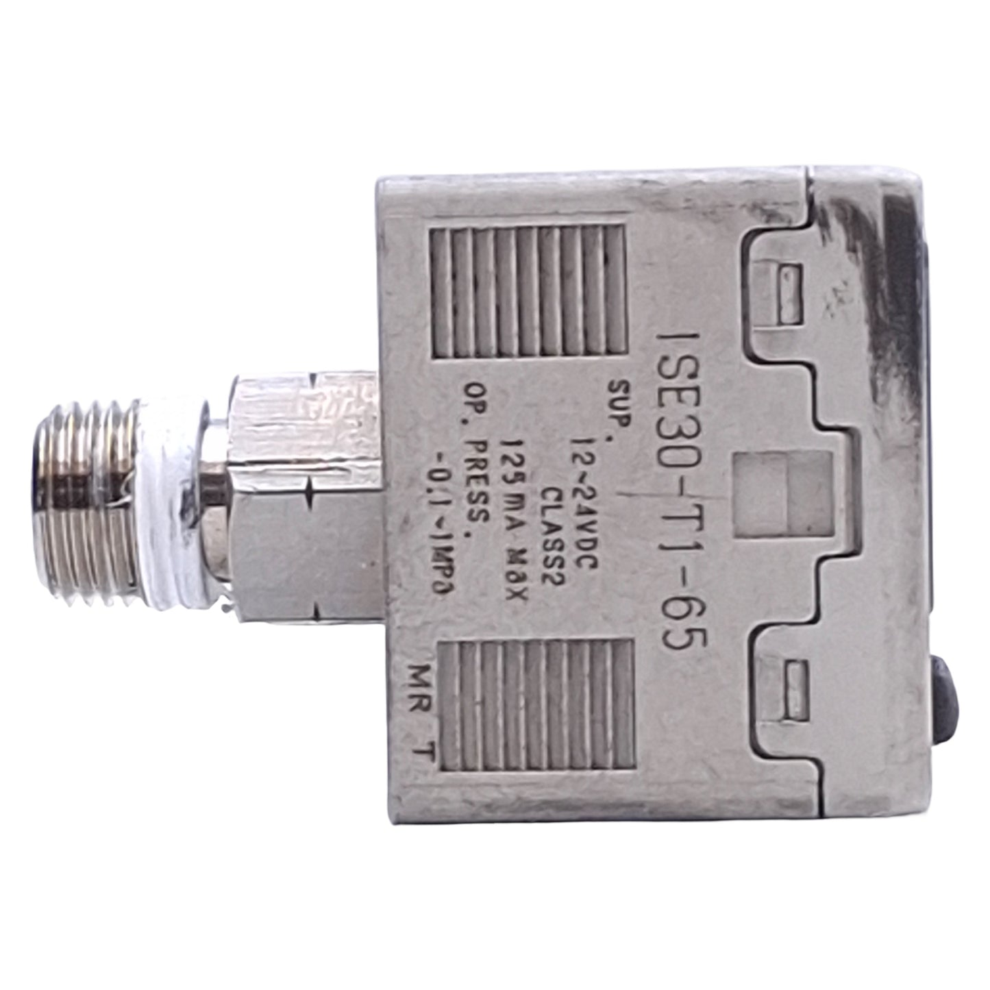 Used SMC ISE30-T1-65 Digital Pressure Switch 12-24VDC, 125mA, -0.1 to 1MPa, 1/8 NPT