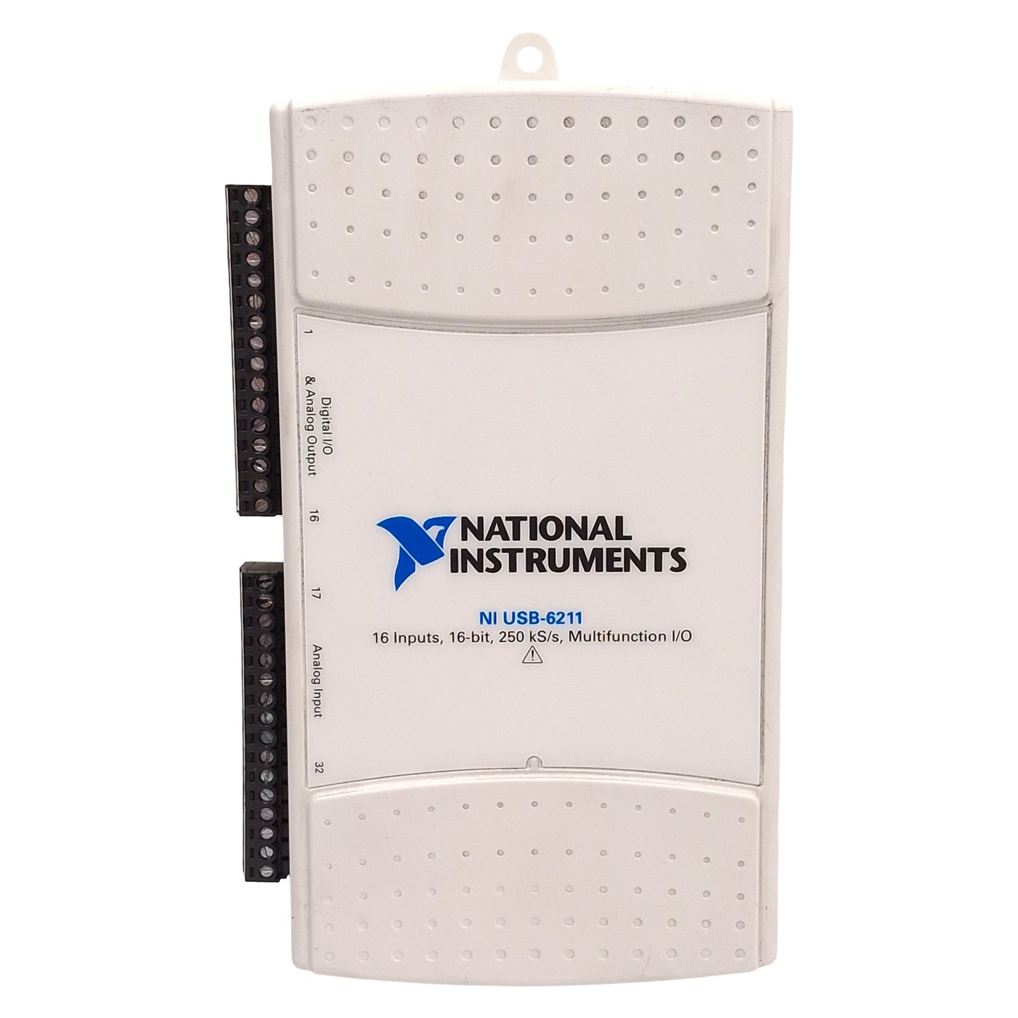 Used NI USB-6211 Multifunction I/O DAQ Device, 16-Inputs, 16-bit, 250kS/s, ±10V