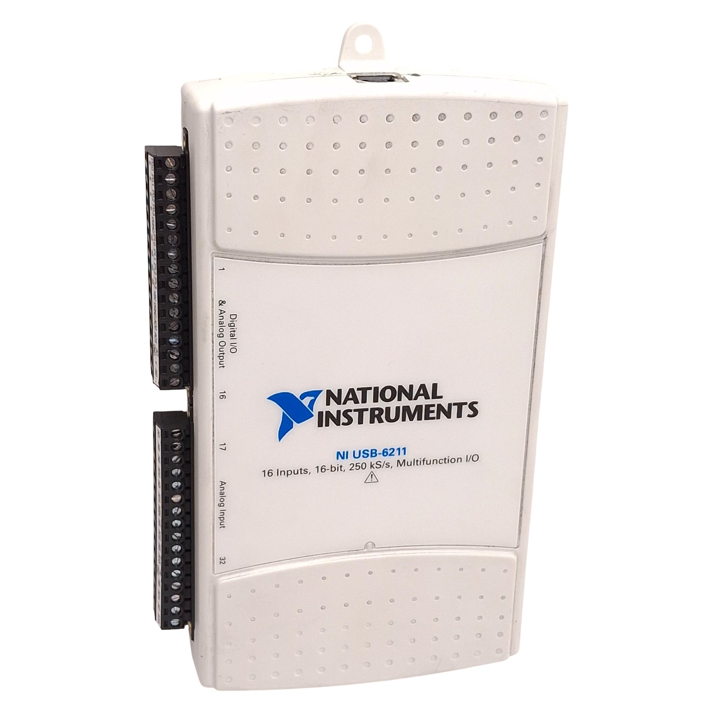 Used NI USB-6211 Multifunction I/O DAQ Device, 16-Inputs, 16-bit, 250kS/s, ±10V