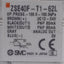 Used SMC ZSE40F-T1-62L Digital Pressure Switch PNP Output, 12-24VDC, -100 to 100kPa