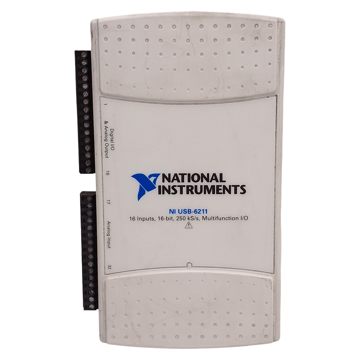 Used NI USB-6211 Multifunction I/O DAQ Device, 16-Inputs, 250kS/s *Mounting Tab*