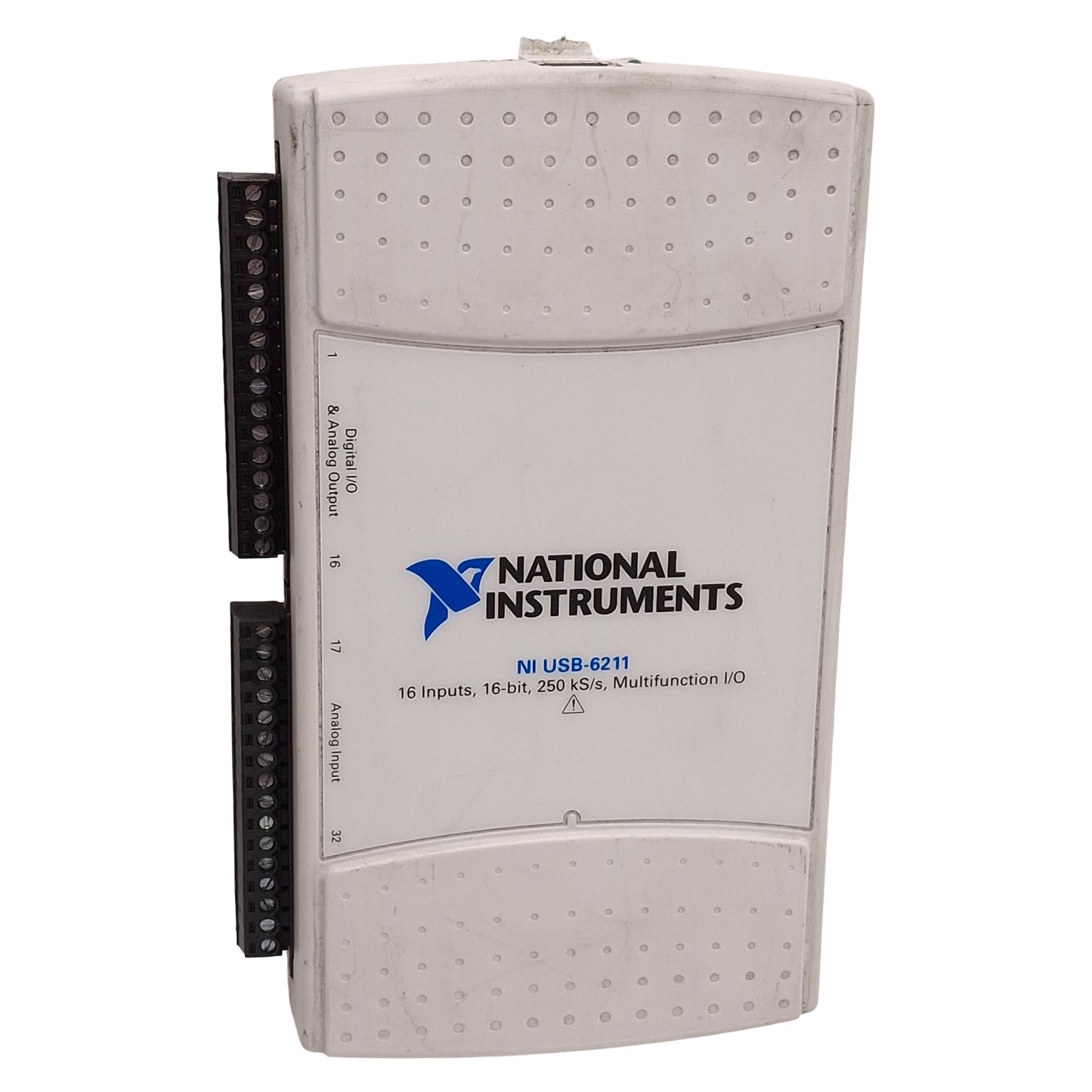Used NI USB-6211 Multifunction I/O DAQ Device, 16-Inputs, 250kS/s *Mounting Tab*