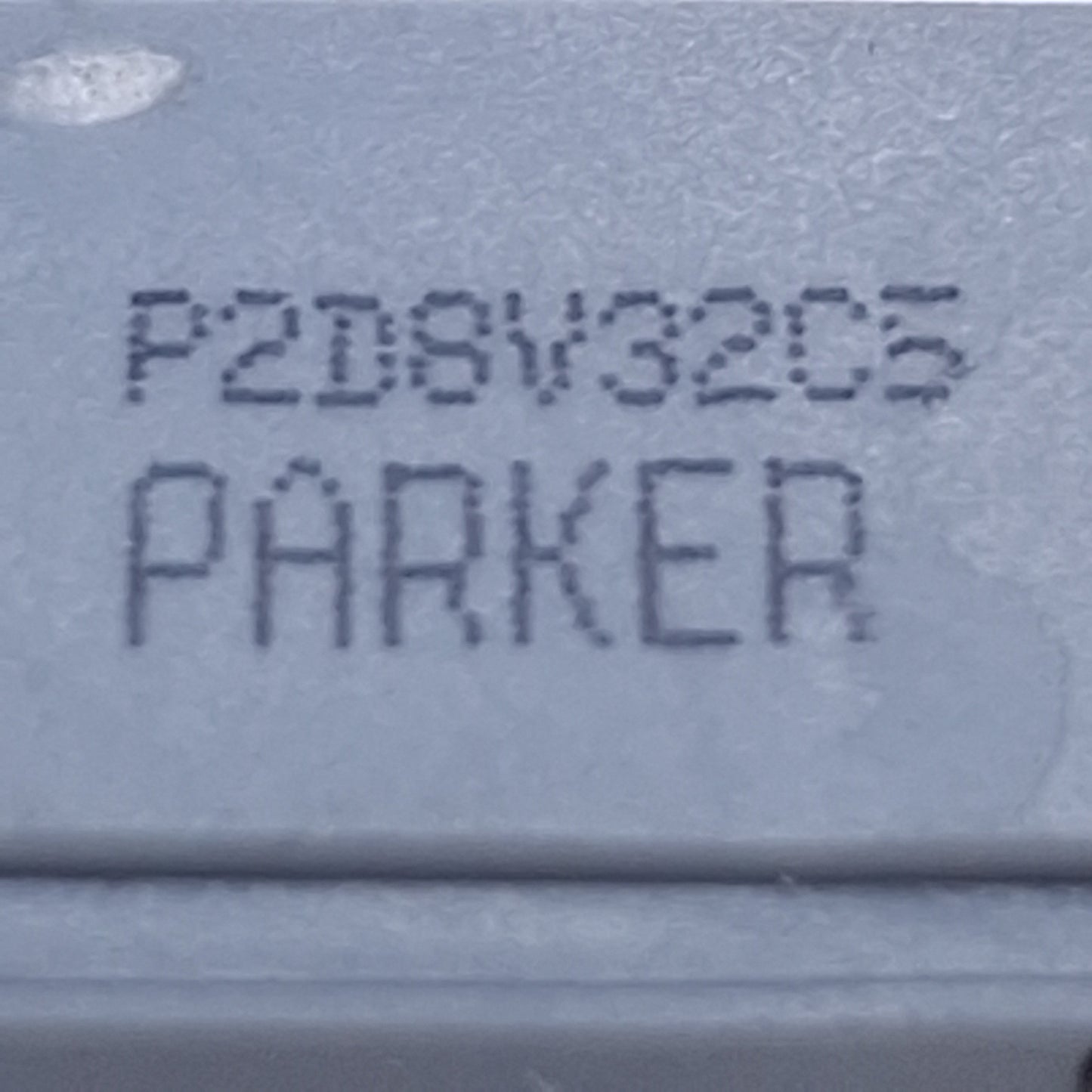 Used Parker P2D8V32C5 Solenoid Pilot For Moduflex Valve Systems, M8 3-Pin Connector