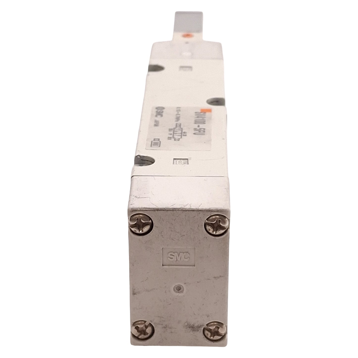 Used SMC SV4100-5FU Solenoid Valve, 2-Position Single, 0.15-0.7MPa, 24VDC Coil