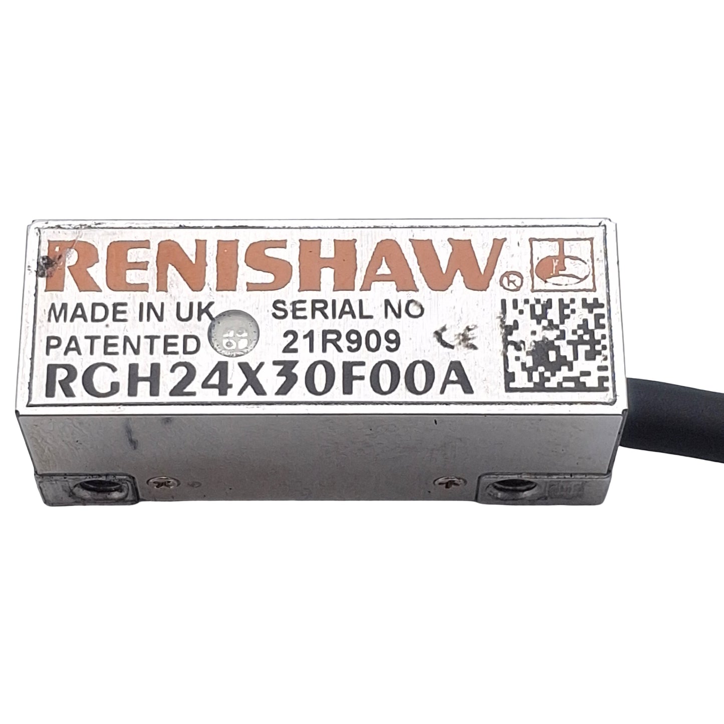 Used Renishaw RGH24X30F00A Linear Optical Encoder Read Head, 1µm Digital, 5VDC, 2.6m