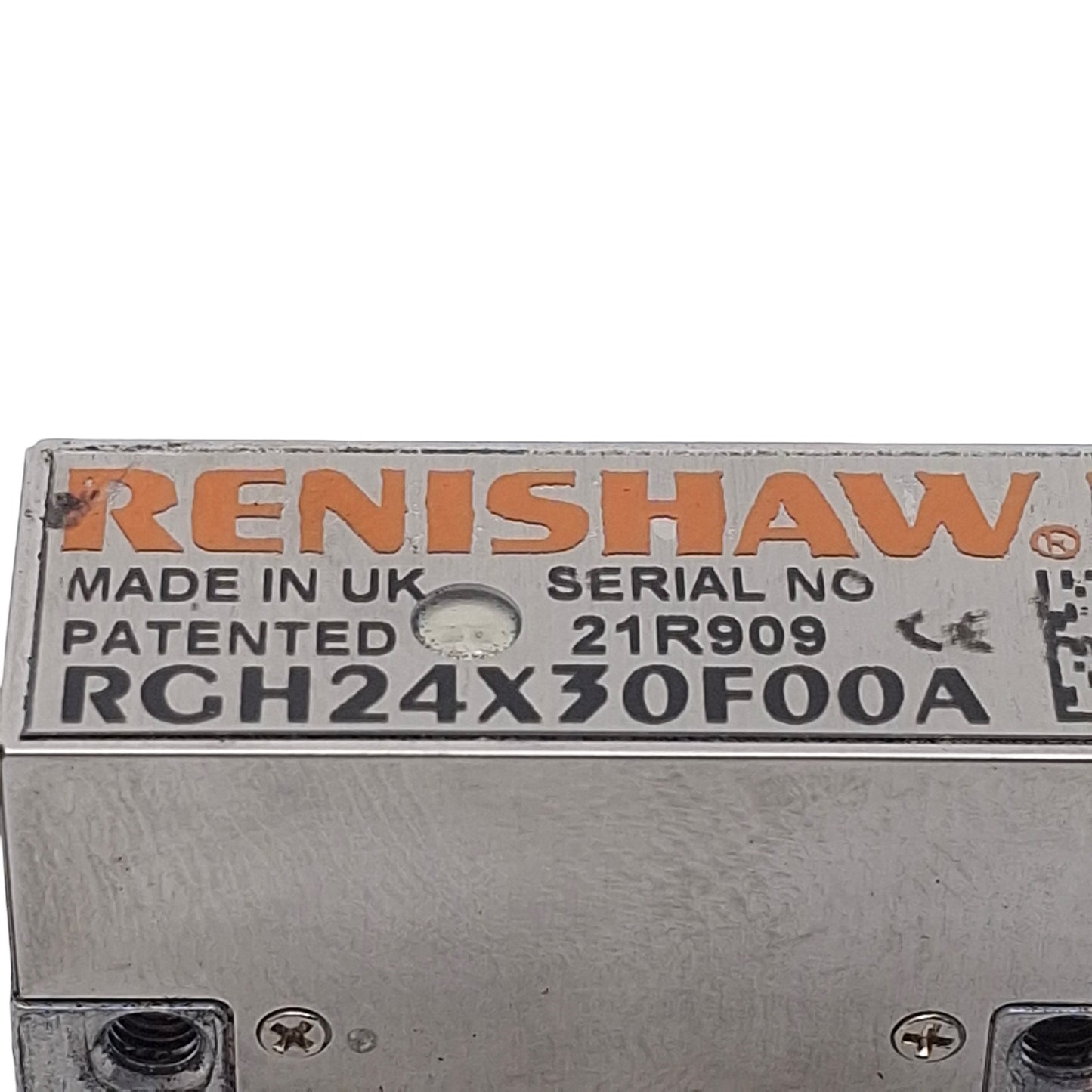 Used Renishaw RGH24X30F00A Linear Optical Encoder Read Head, 1µm Digital, 5VDC, 2.6m