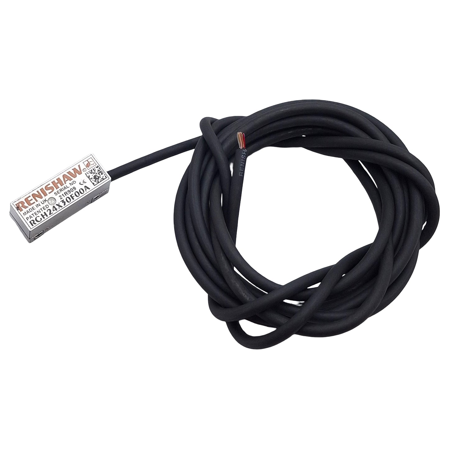 Used Renishaw RGH24X30F00A Linear Optical Encoder Read Head, 1µm Digital, 5VDC, 2.6m