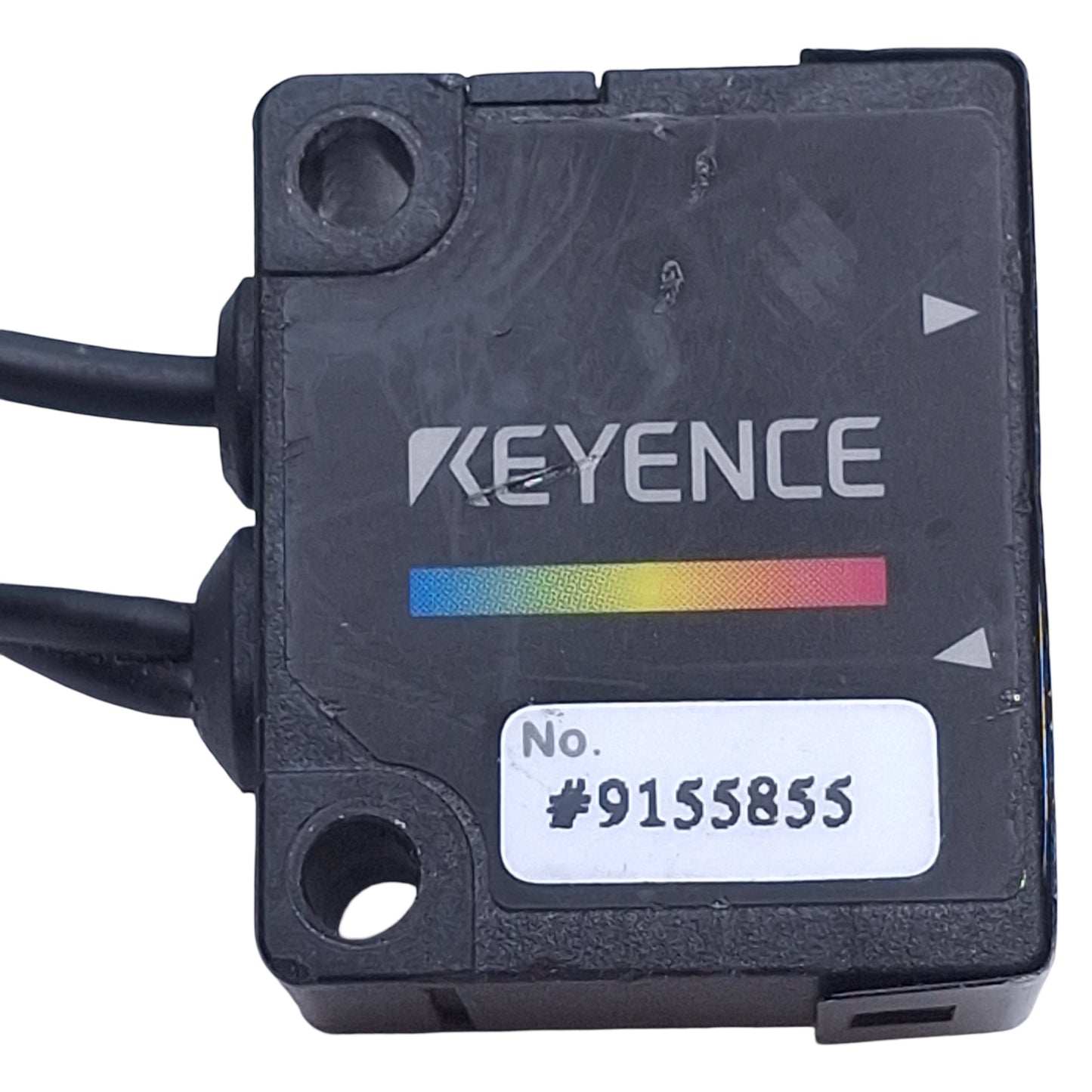 Used Keyence CZ-H35S Reflective Sensor Head w/Shine Cancellation 28-52mm Range