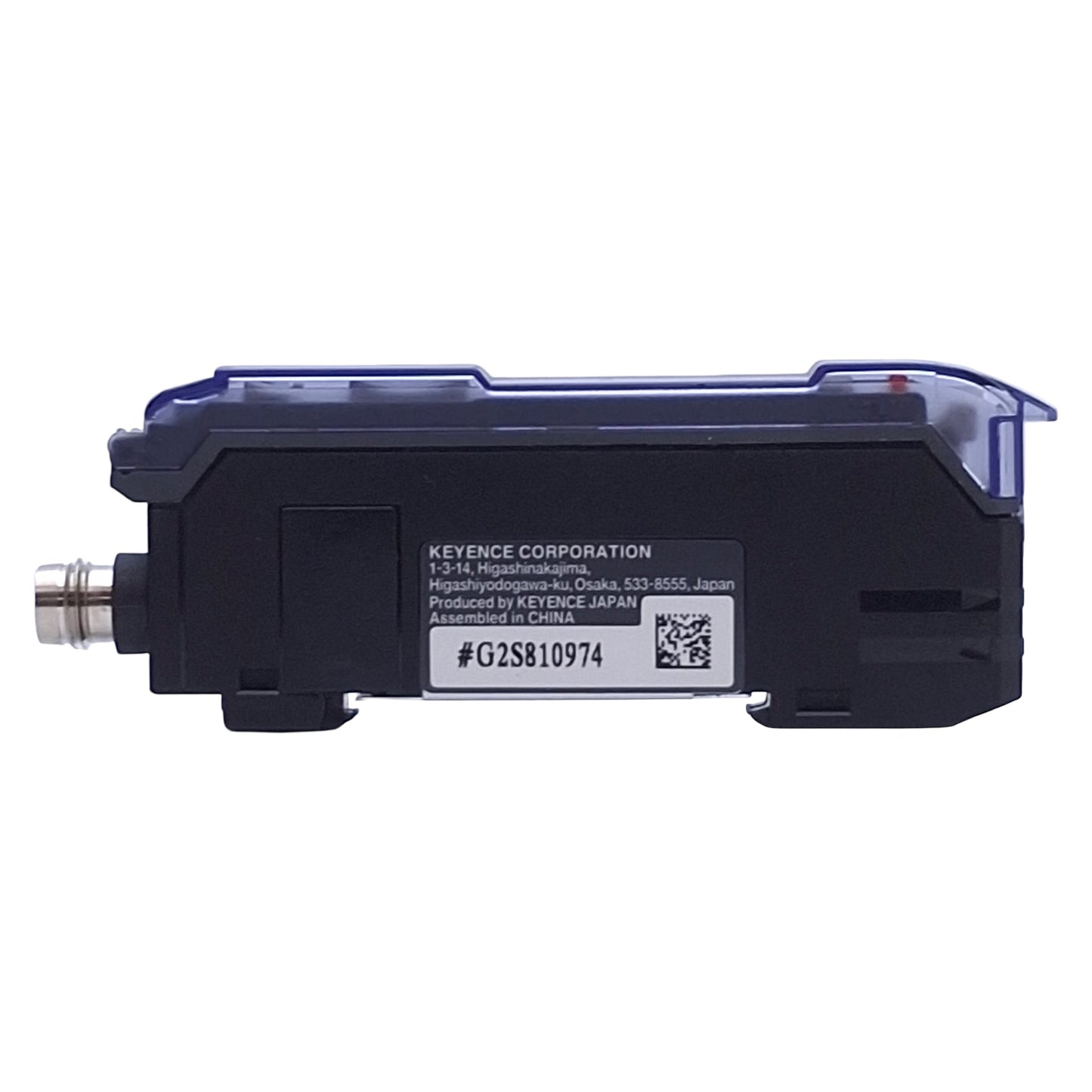 Used Keyence FS-V31CP Fiber Optic Sensor Amplifier, PNP, M8 4-Pin Connector, 12-24VDC
