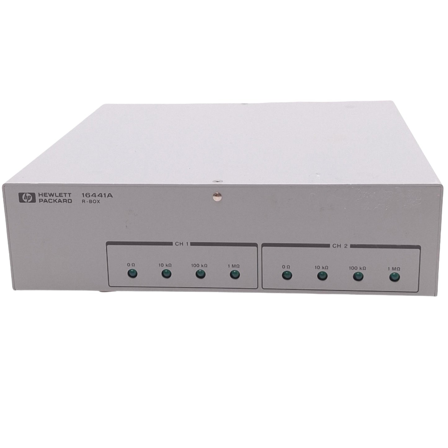 Used HP 16441A R-Box for 4155/4156 Semiconductor Parameter Analyzer 0Ω/10kΩ/100kΩ/1MΩ