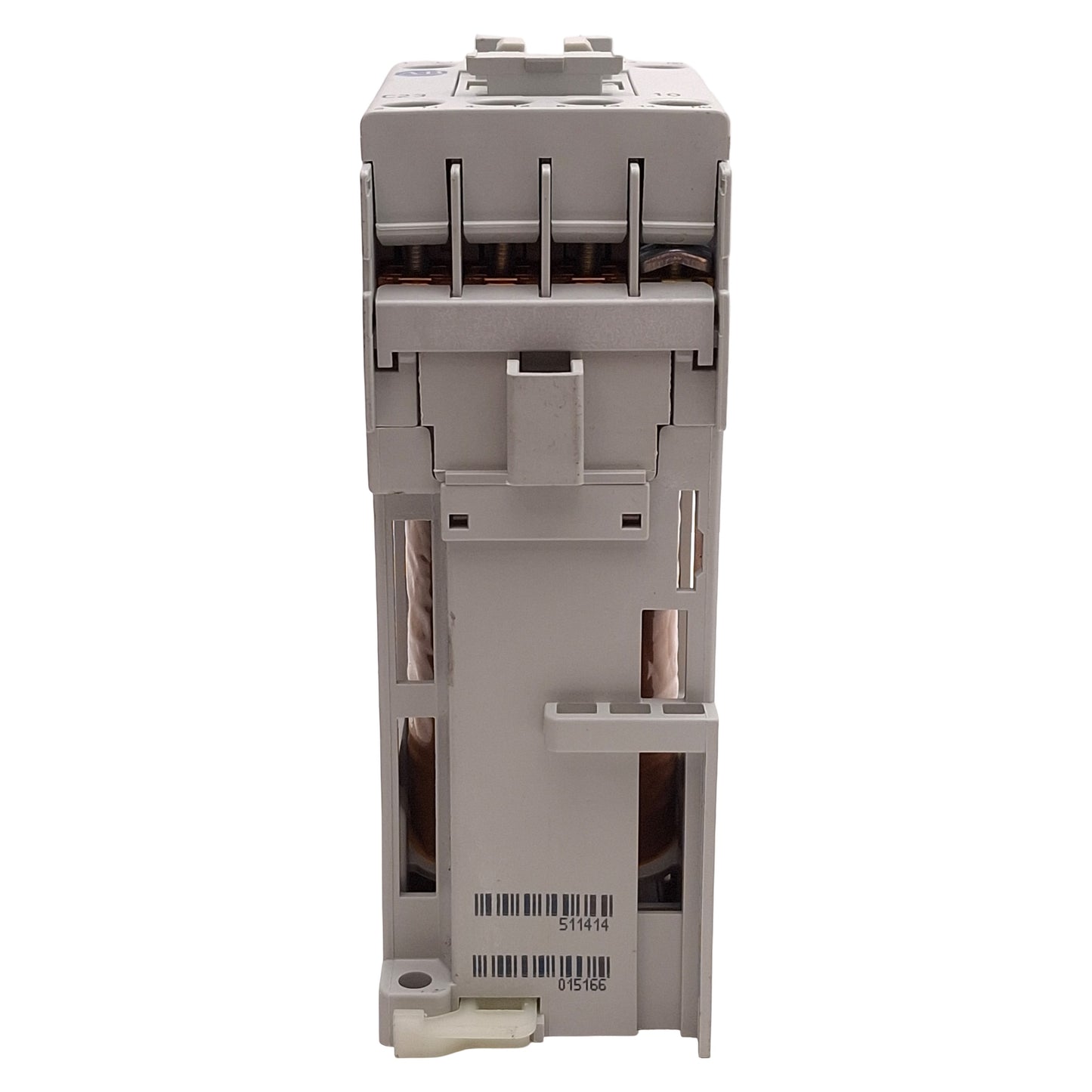 Used Allen Bradley 100-C23ZJ10 Contactor, 3NO+1NO, 23A, 15HP @ 3Ø 575VAC, 24VDC Coil
