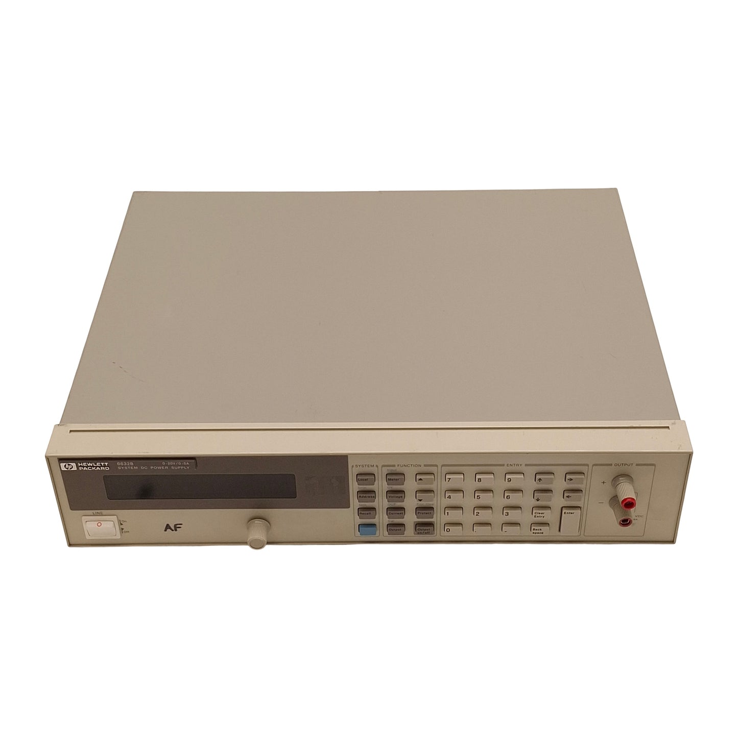 Used HP 6632B Benchtop Power Supply w/ Option 020, 0-5A, 0-20VDC *Tested Working*