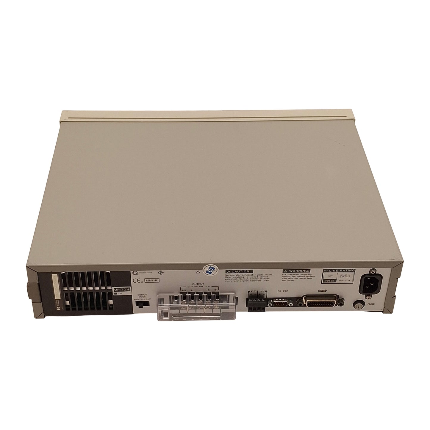Used HP 6632B Benchtop Power Supply w/ Option 020, 0-5A, 0-20VDC *Tested Working*