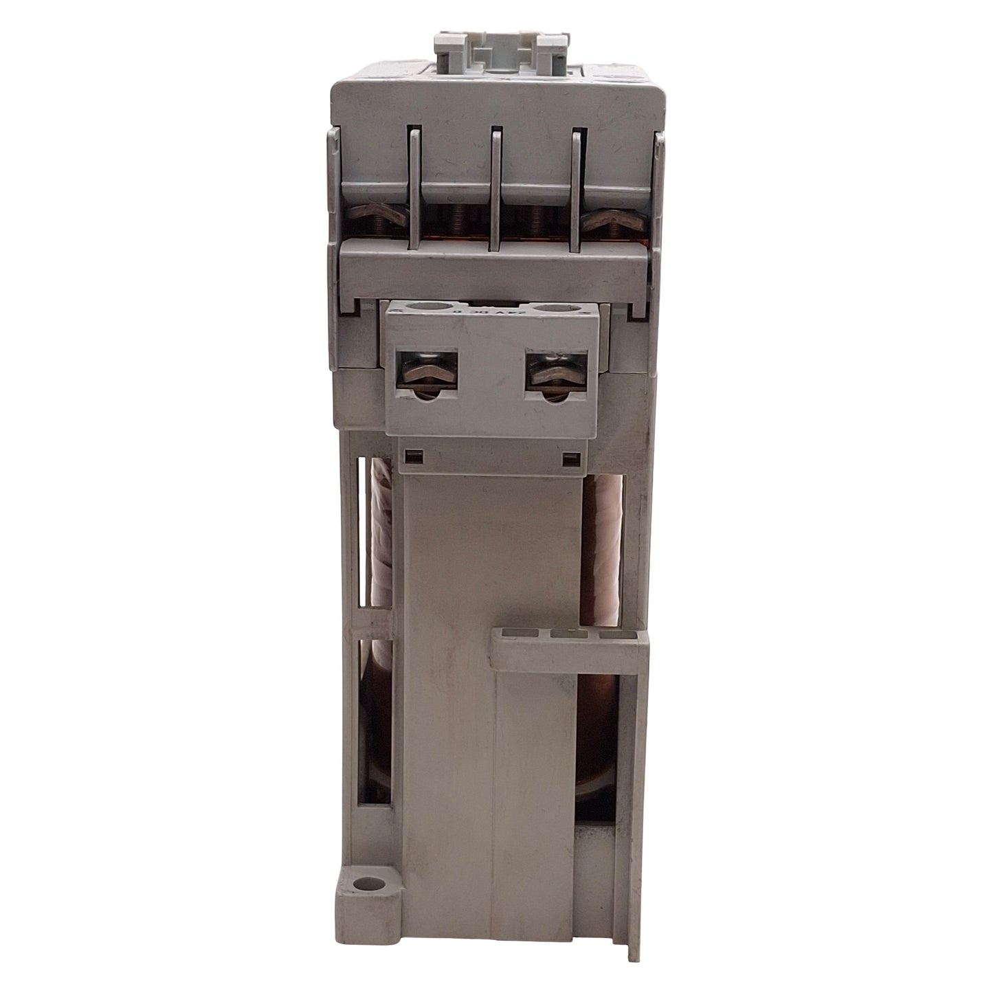 Used Allen Bradley 100-C23ZJ300 Contactor, 3NO+1NC, 23A, 15HP @ 3Ø 575VAC, 24VDC Coil
