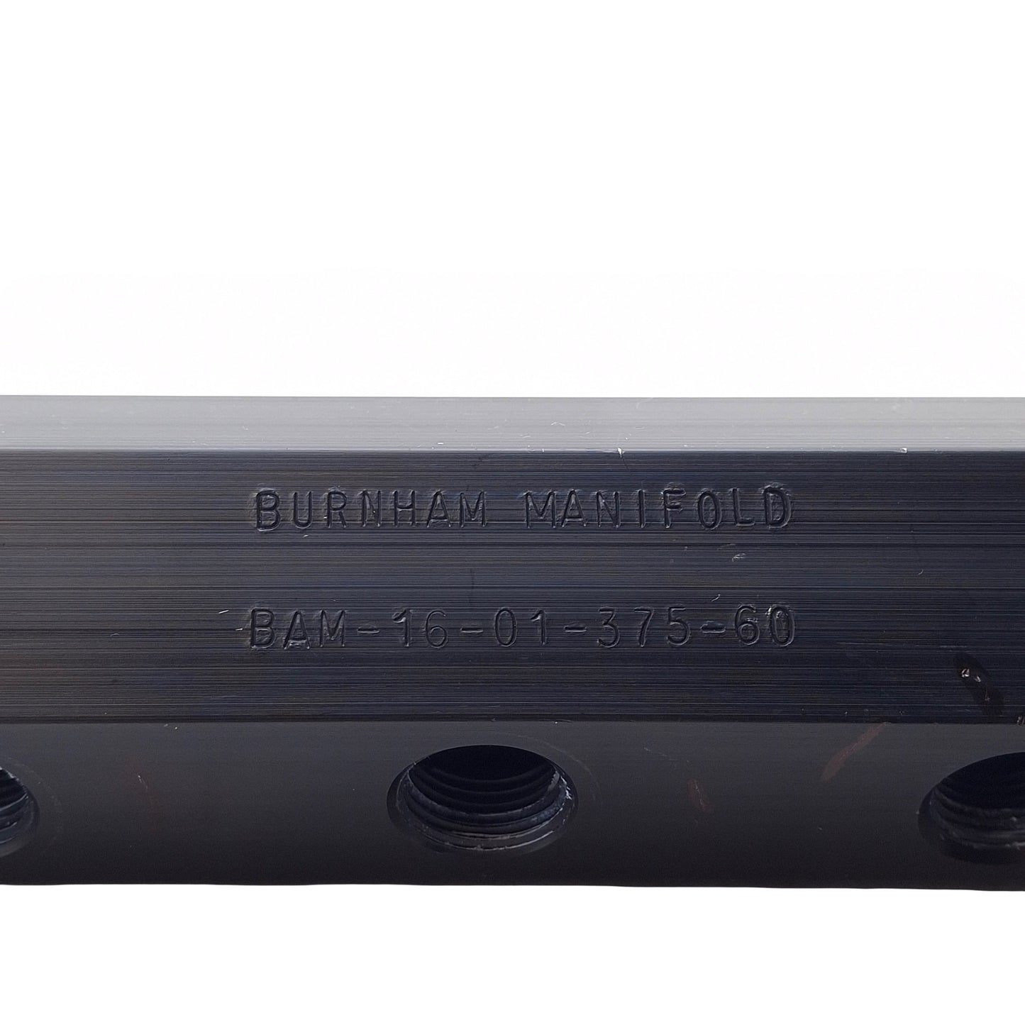Used Burnham BAM-16-01-375-60 Manifold, 16-Port, 3/8in NPT Female x 1in NPT Female