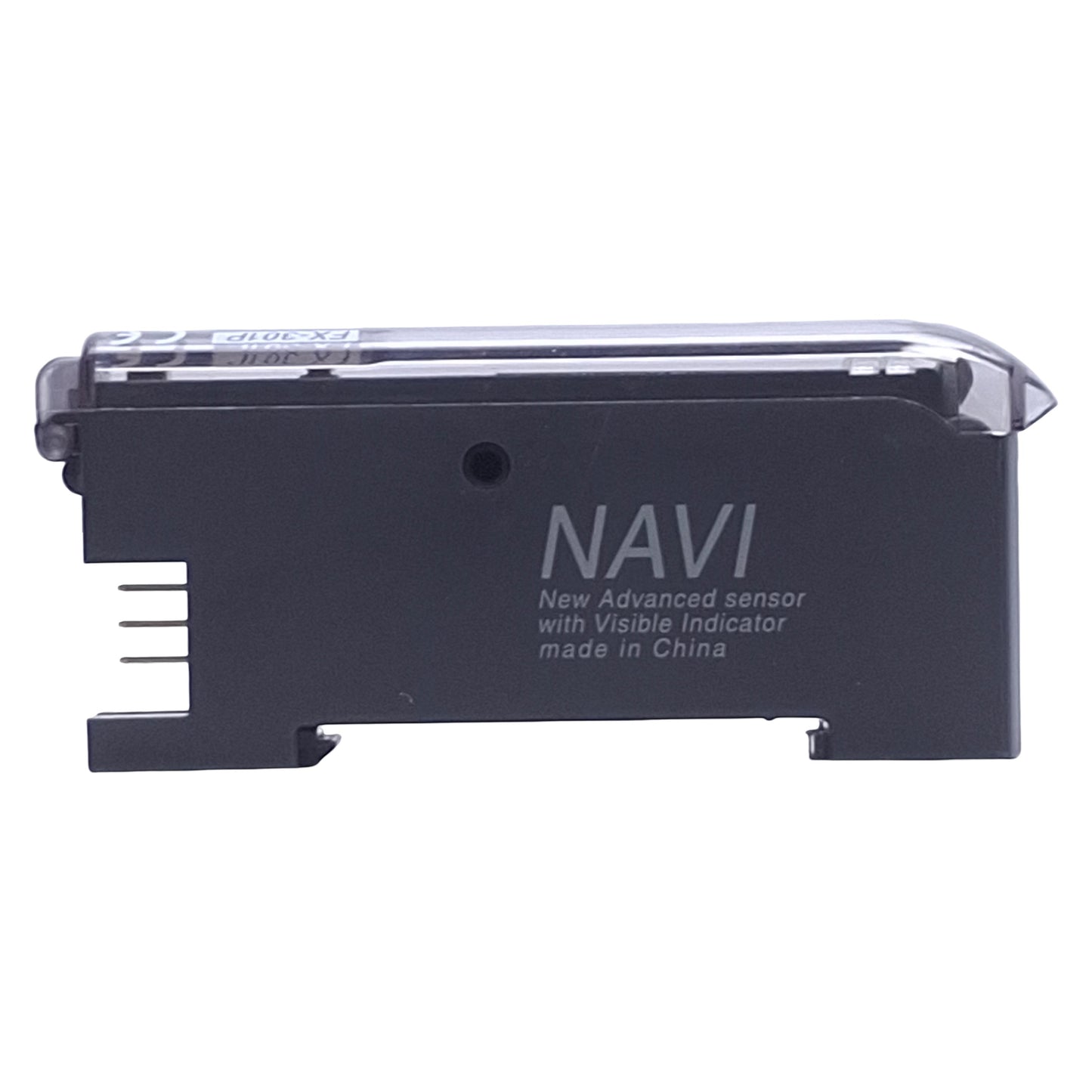 Used SunX FX-301P Digital Fiber Sensor PNP Open, 12-24VDC, 100mA, Red, DIN Rail