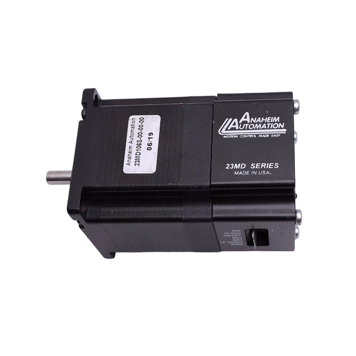 Used Anaheim Automation 23MD106S-00-00-00 Step Motor, 1600step/rev, 12-24VDC, NEMA 23