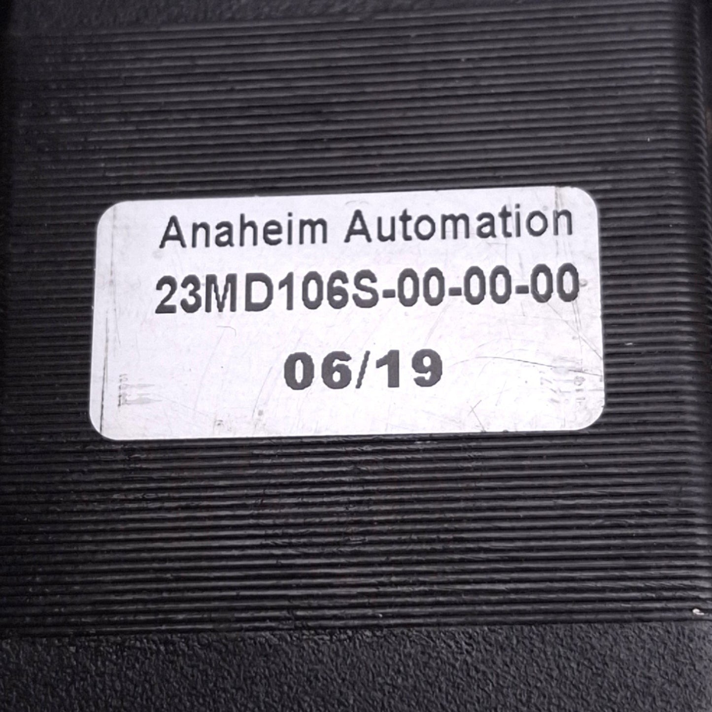 Used Anaheim Automation 23MD106S-00-00-00 Step Motor, 1600step/rev, 12-24VDC, NEMA 23