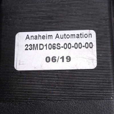 Used Anaheim Automation 23MD106S-00-00-00 Step Motor, 1600step/rev, 12-24VDC, NEMA 23