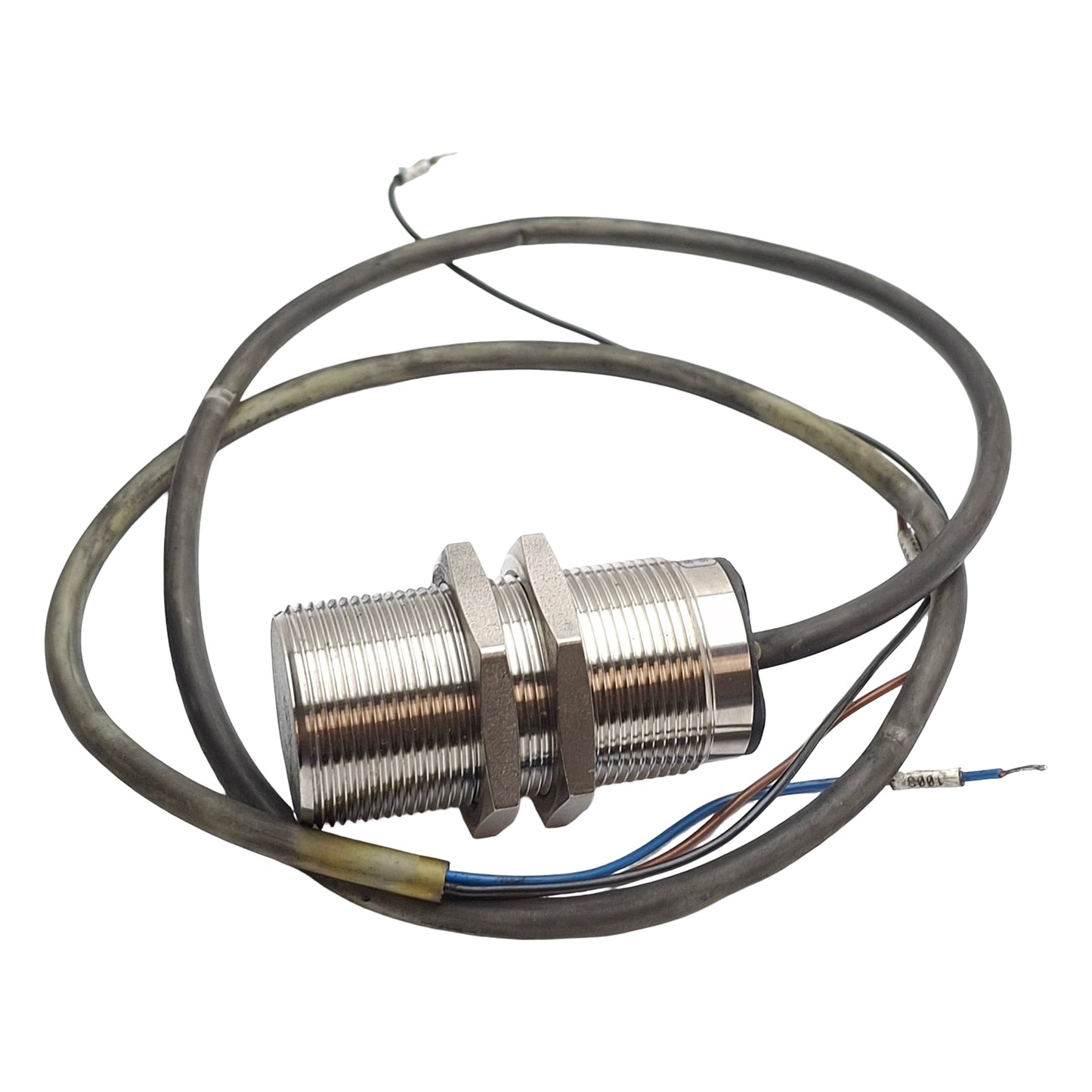 Used Keyence Bero 3RG4614-0GN61 Proximity Sensor, PNP NO, 10-30VDC, 10mm Range