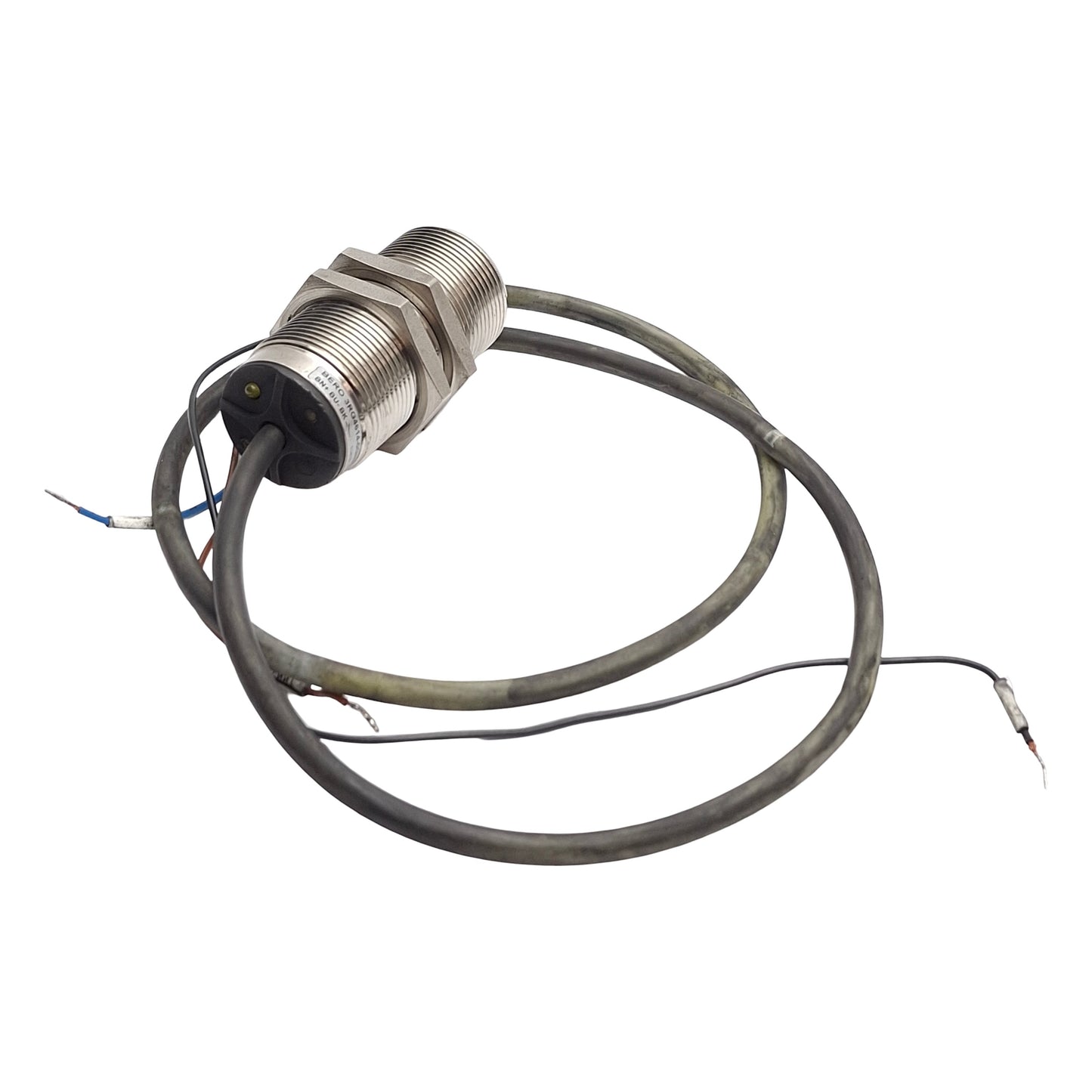 Used Keyence Bero 3RG4614-0GN61 Proximity Sensor, PNP NO, 10-30VDC, 10mm Range