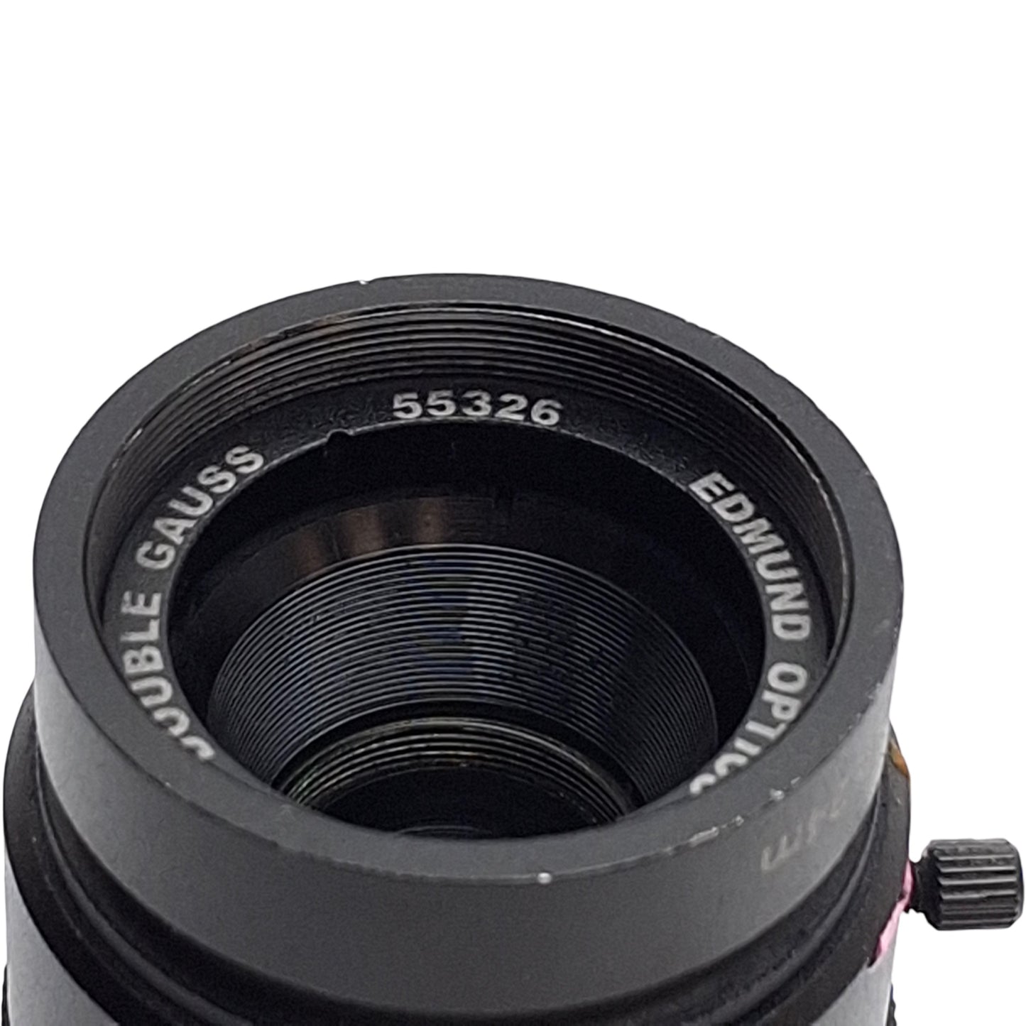 Used Edmund Optics 55-326 DG Series Fixed Focal Length Lens, 25mm FL, C-Mount, 240mm