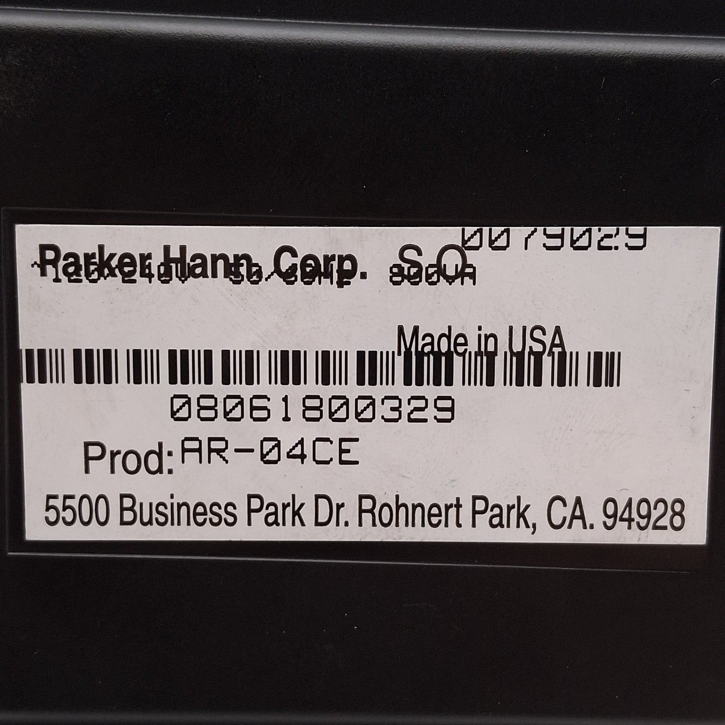Used Parker AR-04CE Aries Servo Drive / Controller, 1-Axis, 400W, 120/240VAC 3A