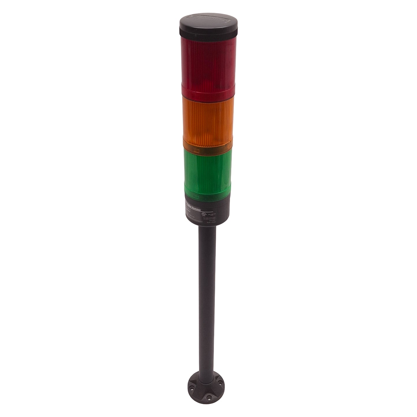 Used Cutler Hammer E26X9KUL329W Light Tower 250V Max, Green, Amber, Red, 360mm