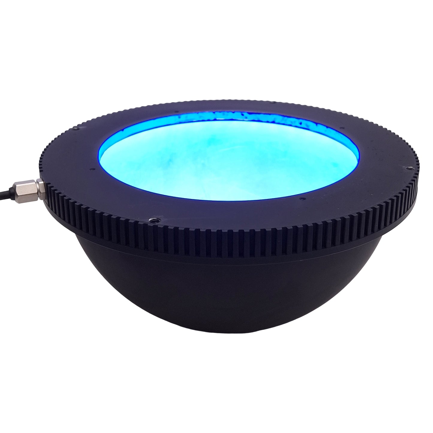 Used CCS HPD2-150BL Machine Vision LED Dome Light, Blue 470nm, 27W, ø166mm OD, 24VDC