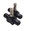 Used Lot of 2 Legris 7770 56 00 In-Line Flow Control Air Regulator Needle Valves 1/4"