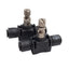 Used Lot of 2 Legris 7770 56 00 In-Line Flow Control Air Regulator Needle Valves 1/4"